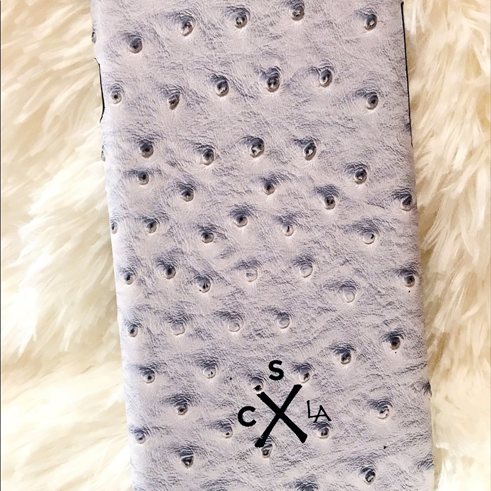 iPhone 6 Plus Faux Ostrich Material Phone Case